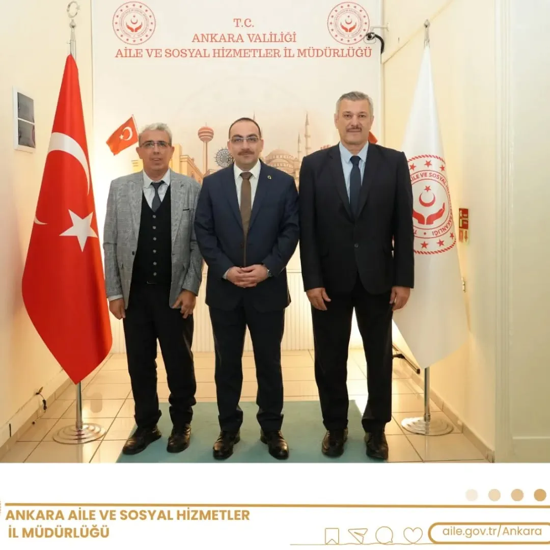 Aile ve Sosyal Hizmetler İl Müdürü Sn Cüneyd Özdemir'e Ziyaret